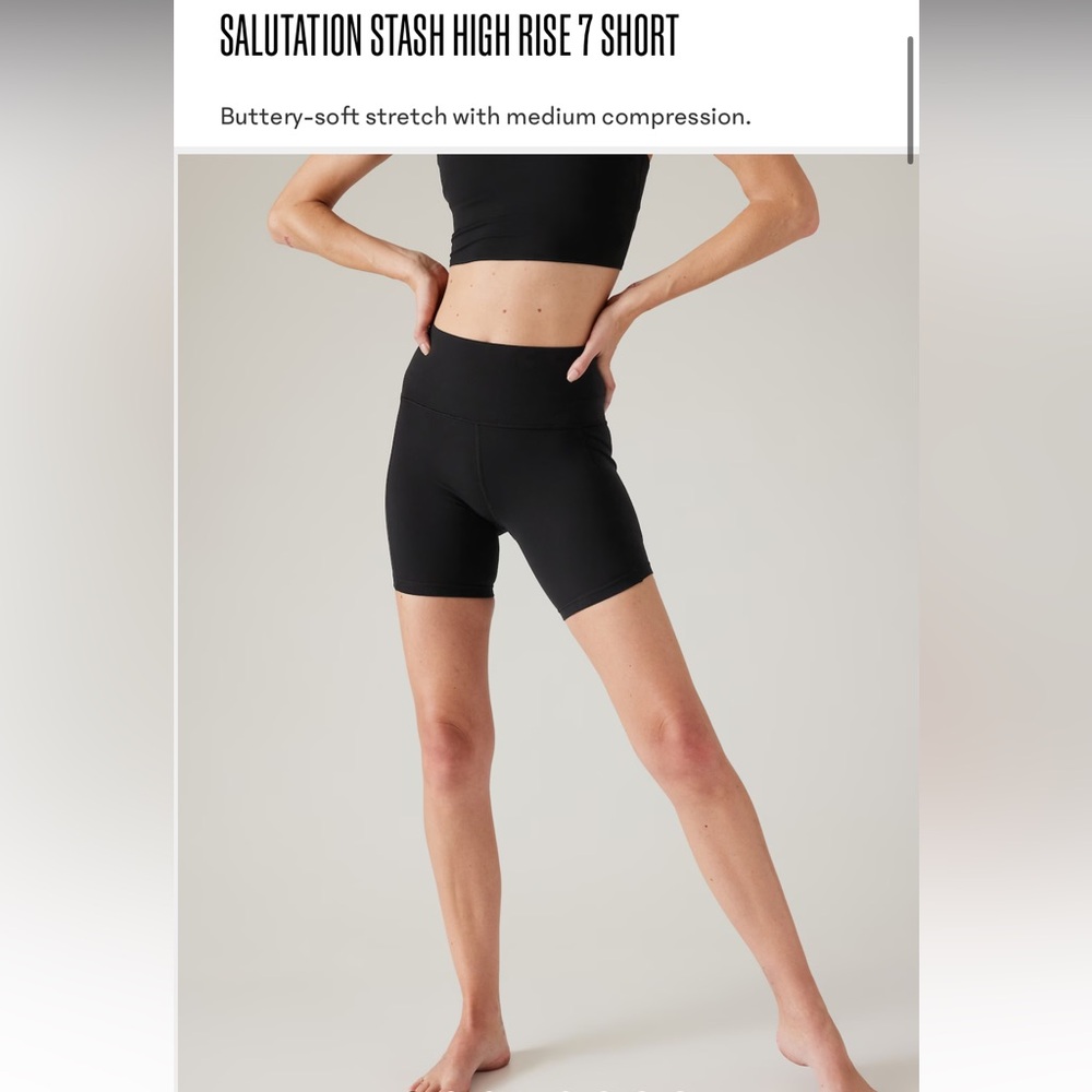 Athleta Salutation Stash II 7” Short | Like New